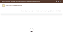 Tablet Screenshot of freedomfundarena.fi